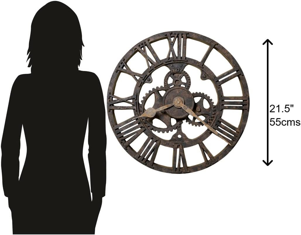 Wall Clock -Inch Antique Oversized Gallery with Quartz Movement - Image 2